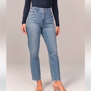 A&F Mom High Rise Curve Love